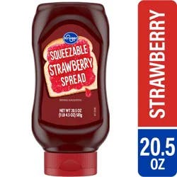 Kroger® Strawberry Spread Squeezable, 20.5 oz
