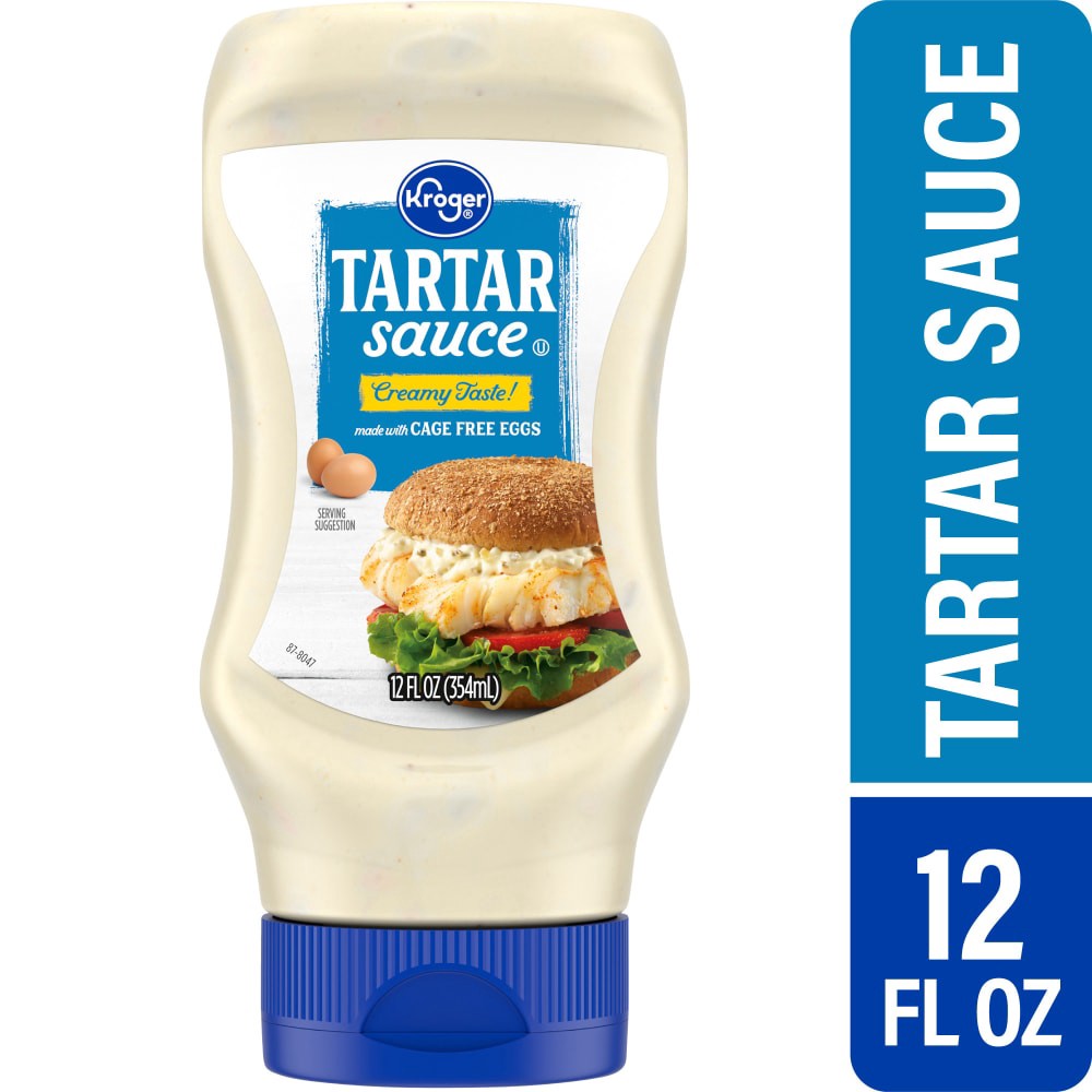 slide 5 of 5, Kroger Tartar Sauce, 12 fl oz