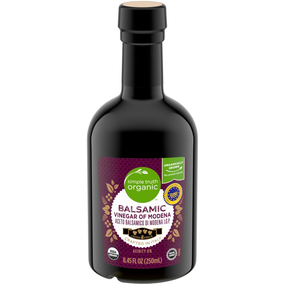 slide 3 of 3, Simple Truth Organic Balsamic Vinegar, 8.45 fl oz