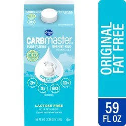 Kroger Carbmaster Ultra Filtered Non-Fat Original Milk