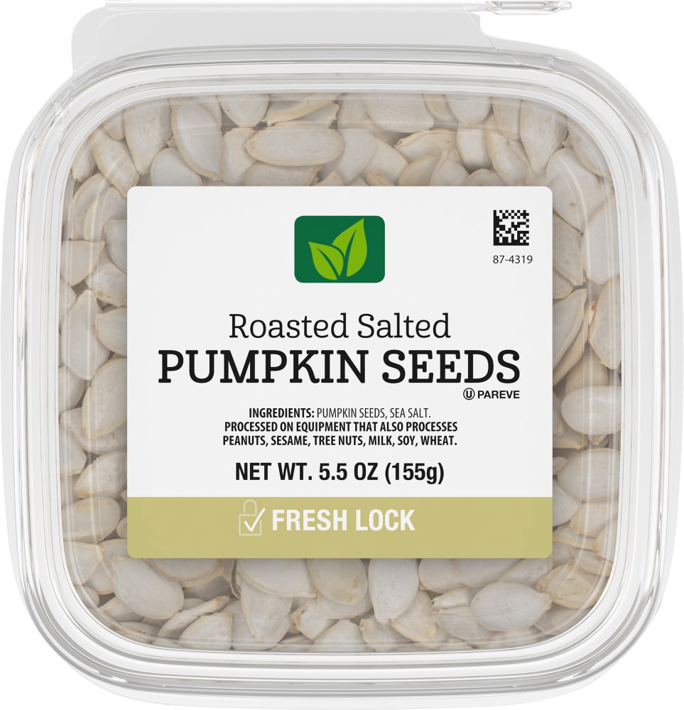 slide 2 of 6, Roasted Salted Pumpkin Seeds, 5.5 oz