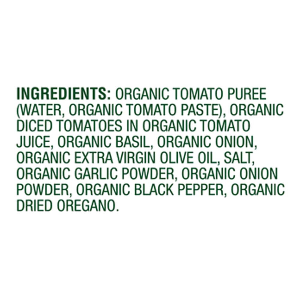 slide 4 of 4, Simple Truth Organic® No Sugar Added Tomato Basil Pasta Sauce, 25 oz
