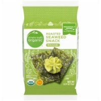 slide 1 of 2, Simple Truth Organic Wasabi Roasted Seaweed Snack, 0.17 oz