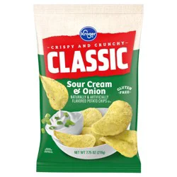 Kroger Sour Cream & Onion Potato Chips