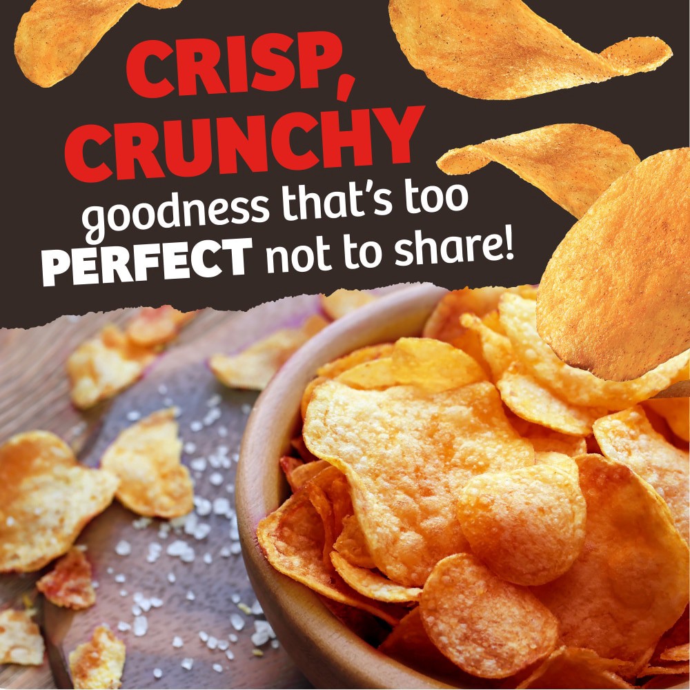 slide 2 of 2, Kroger Sweet & Mesquite Bbq Potato Chips, 7.75 oz