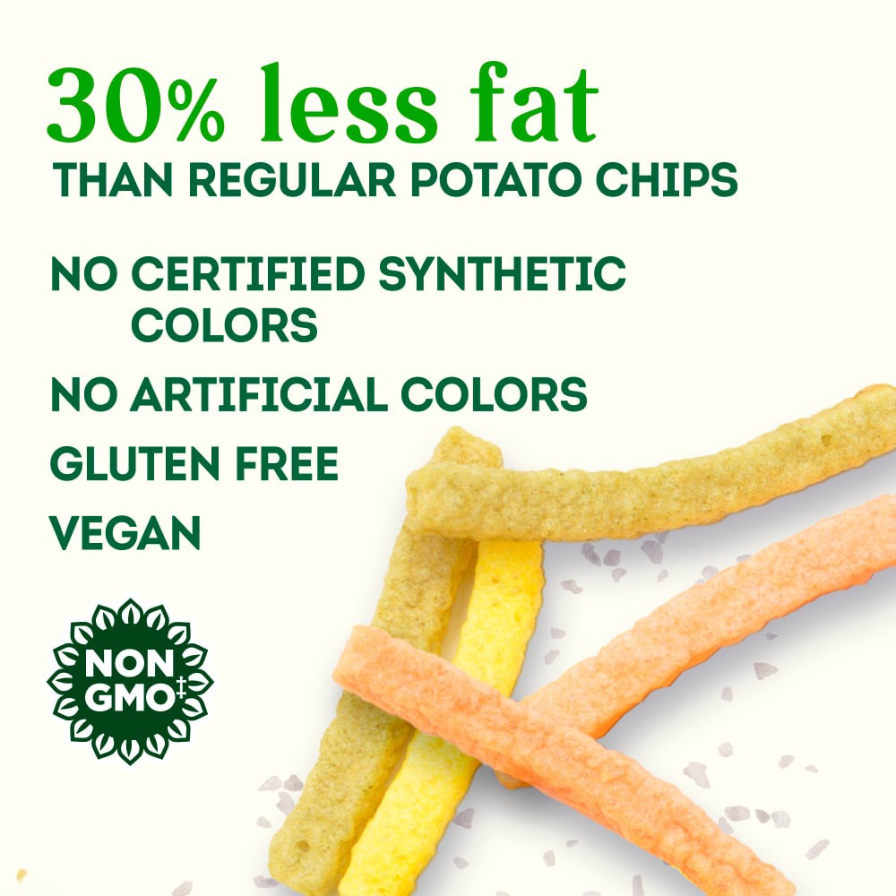 slide 5 of 5, Simple Truth Sea Salt Veggie Straws, 7 oz