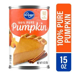 Kroger® 100% Pure Pumpkin, 15 oz