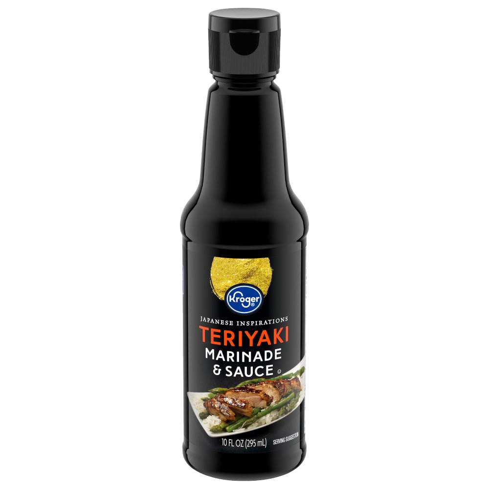 slide 2 of 2, Kroger Japanese Inspirations Teriyaki Marinade & Sauce, 10 fl oz