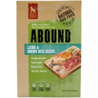 slide 1 of 1, Abound Lamb & Brown Rice Recipe Dry Dog Food, 14 lb