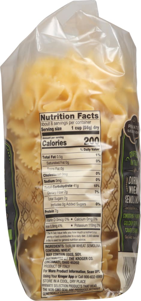 slide 2 of 3, Private Selection Italian Farfalle, 16 oz