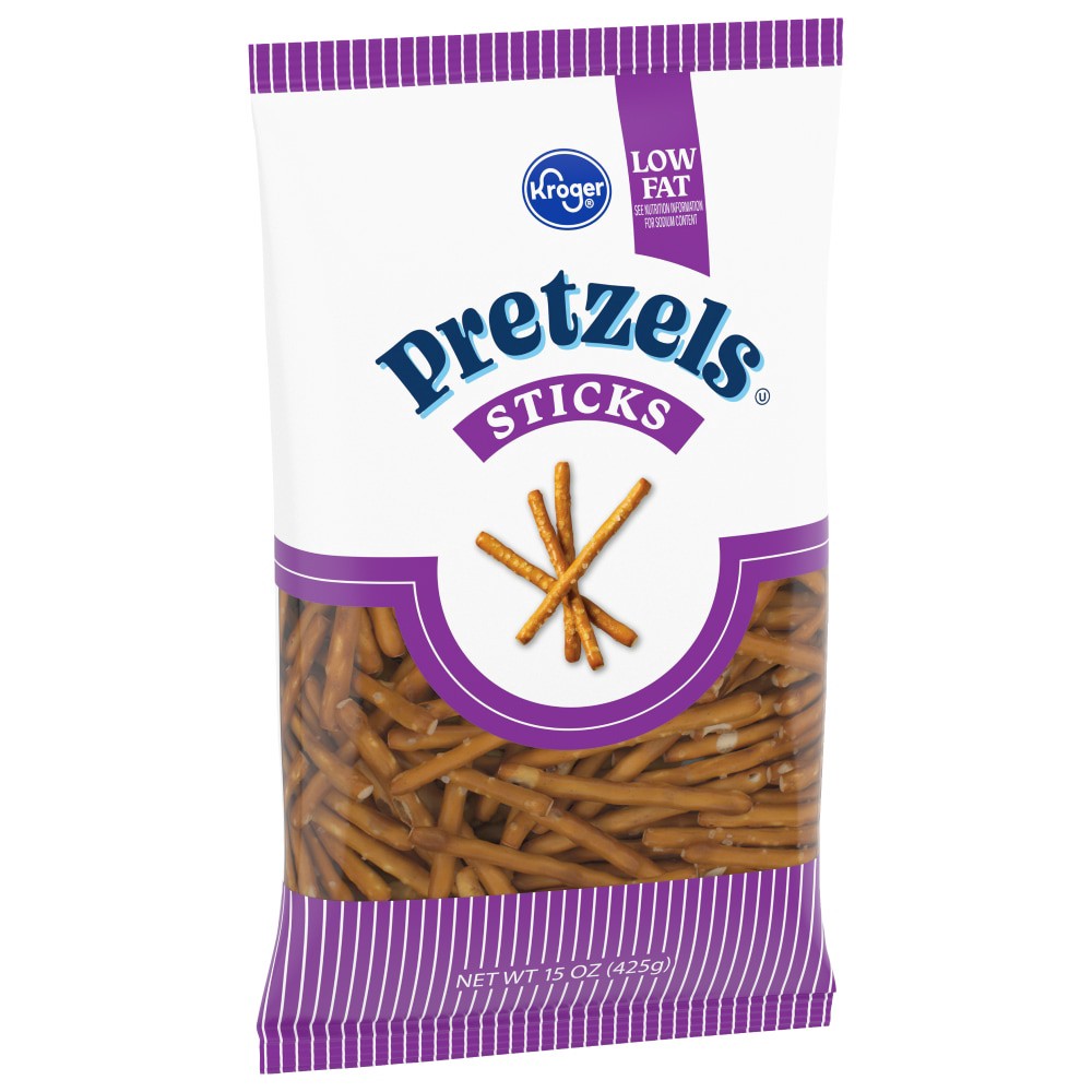 slide 2 of 4, Kroger Stick Pretzels, 15 oz
