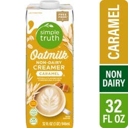 Simple Truth Oatmilk Non-Dairy Caramel Creamer - 32 fl oz