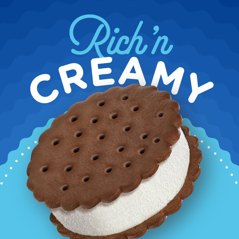 slide 5 of 6, Kroger Big Wheels Vividly Vanilla Sandwiches, 6 ct; 4 fl oz