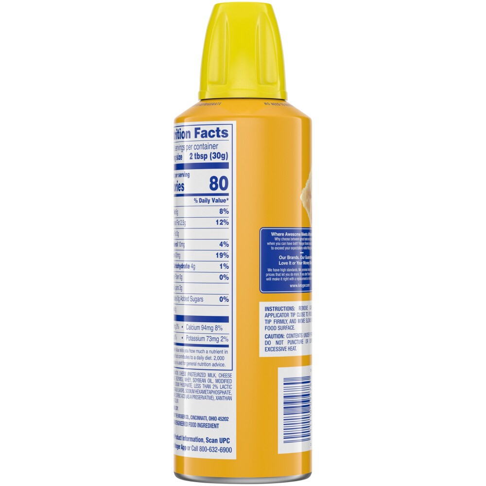 slide 4 of 5, Kroger Cheddar Go Cheese!, 8 oz