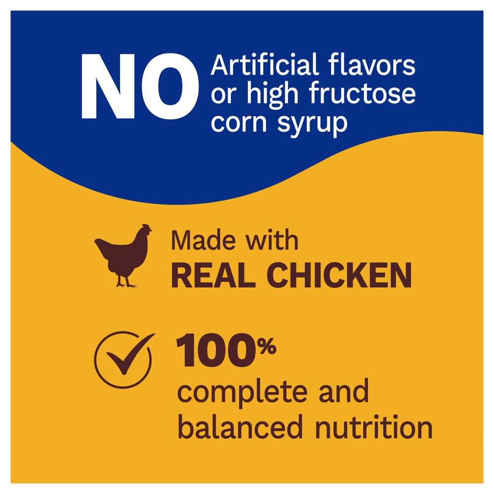 slide 4 of 6, Pet Pride® Adult Wet Dog Food Chopped Chicken Ground, 22 oz