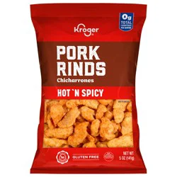 Kroger Hot And Spicy Chicharrones Pork Rinds