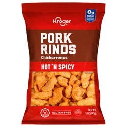 Kroger Hot And Spicy Chicharrones Pork Rinds