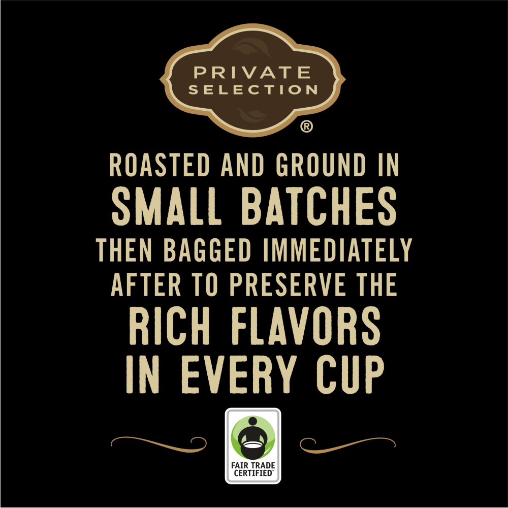 slide 3 of 5, Private Selection Ethiopian Yirgacheffe Light Roast Whole Bean Coffee - 12 oz, 12 oz