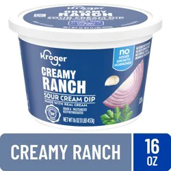 Kroger Creamy Ranch Sour Cream Dip & Spread - 16 oz