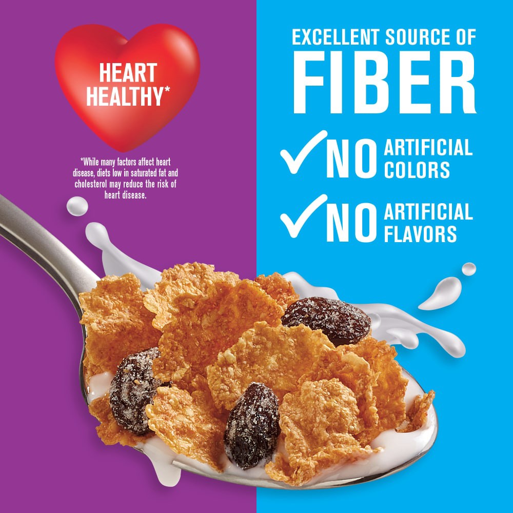 slide 3 of 3, Kroger Raisin Bran Cereal, 18.7 oz
