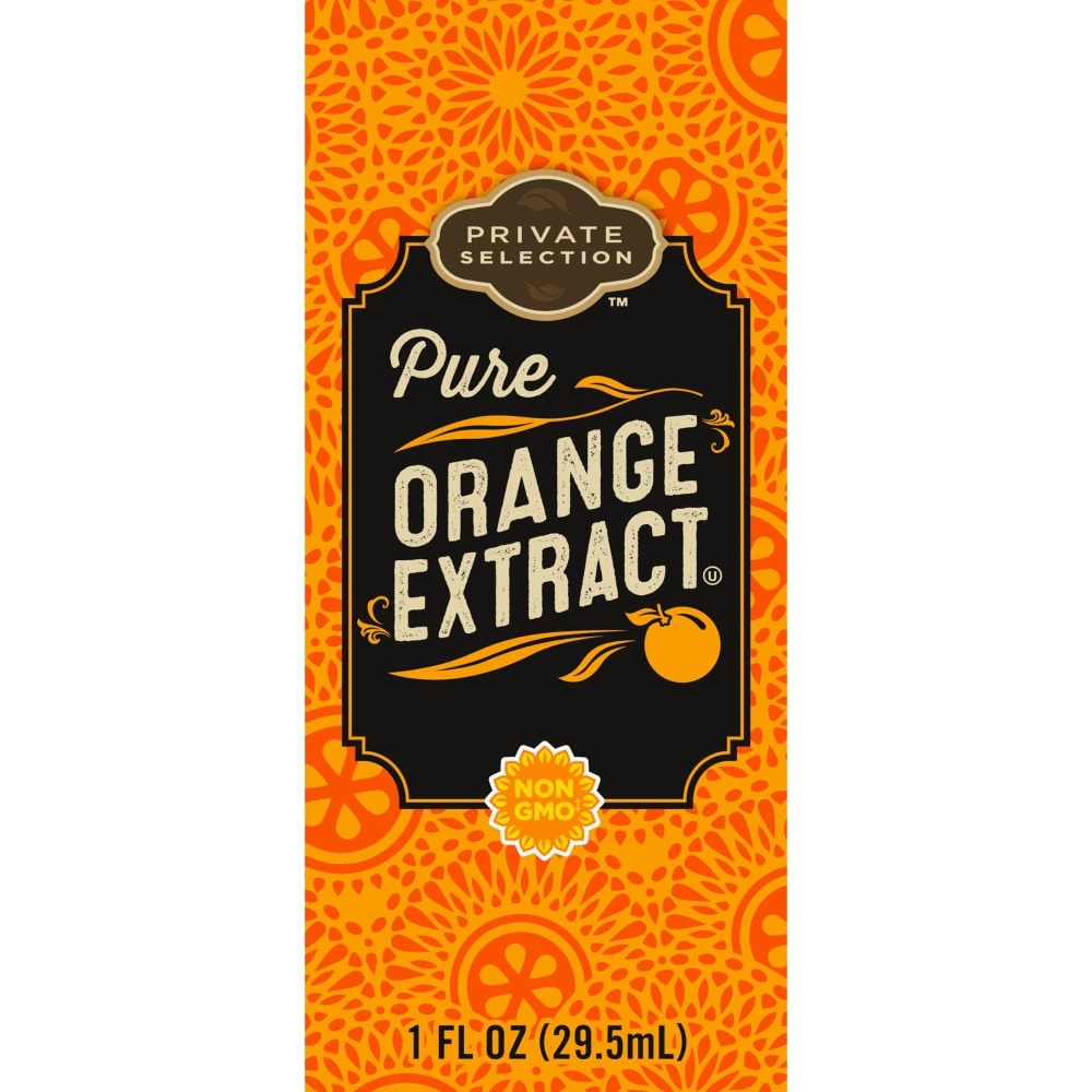slide 4 of 5, Private Selection Pure Orange Extract, 1 fl oz
