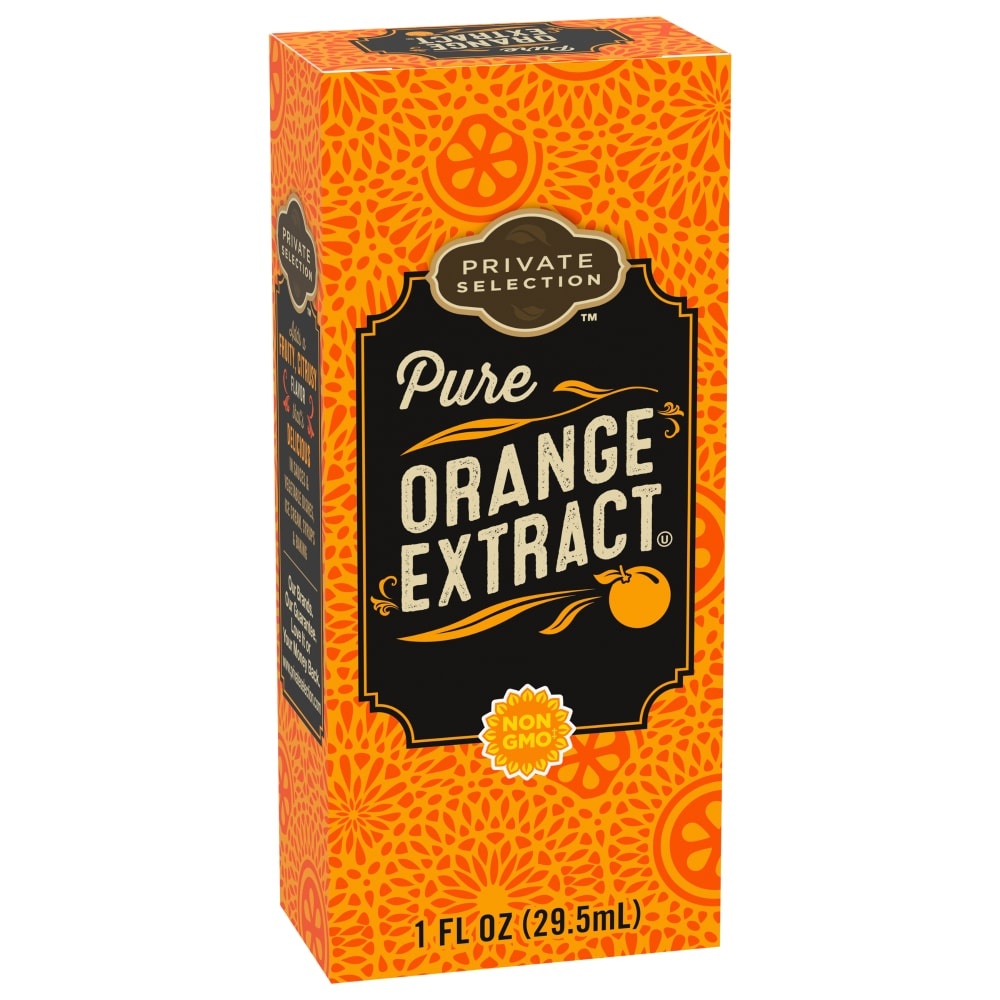 slide 5 of 5, Private Selection Pure Orange Extract, 1 fl oz