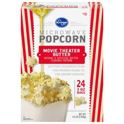 Kroger Movie Theater Butter Microwave Popcorn