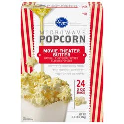 Kroger Movie Theater Butter Microwave Popcorn