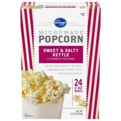 Kroger Sweet & Salty Kettle Microwave Popcorn