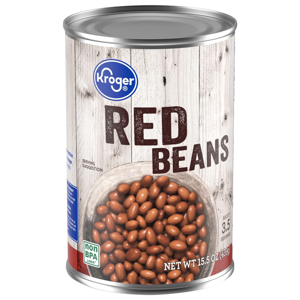 slide 2 of 3, Kroger Red Beans - 15.5 oz, 15.5 oz
