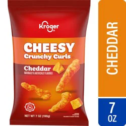 Kroger Crunchy Cheese Curls - 7 oz