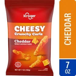 Kroger Crunchy Cheese Curls - 7 oz