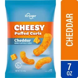 Kroger Cheesy Puffed Corn Curls