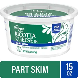 Kroger Part Skim Ricotta Cheese