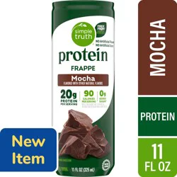 Simple Truth® Protein Mocha Flavored Frappe Coffee Drink, 11 fl oz