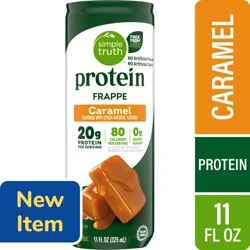 Simple Truth® Protein Caramel Flavored Frappe Coffee Drink, 11 fl oz