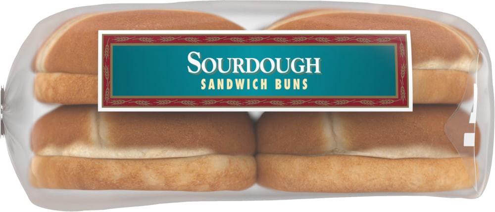 slide 4 of 4, Western Hearth Extra Large Sourdough Sandwich Buns, 8 ct