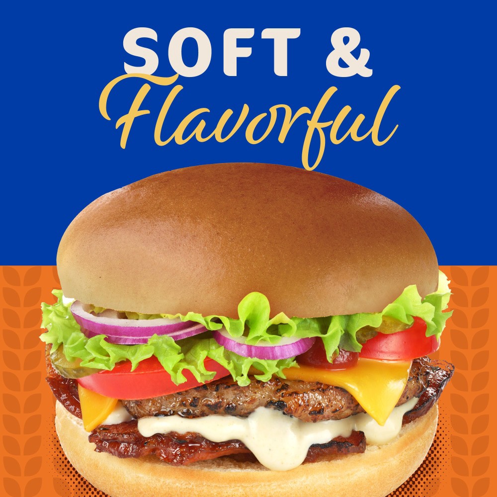 slide 2 of 6, Rich N Honey Enriched Hamburger Buns, 8 ct