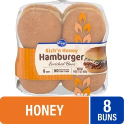 Rich N Honey Enriched Hamburger Buns