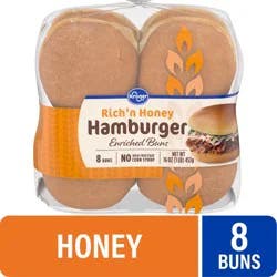 Rich N Honey Enriched Hamburger Buns