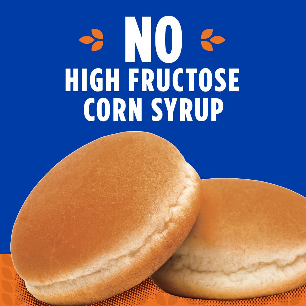 slide 2 of 3, Rich N Honey Enriched Hamburger Buns, 8 ct