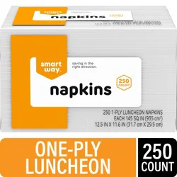 Smart Way 1-Ply Luncheon Napkins 250 ea