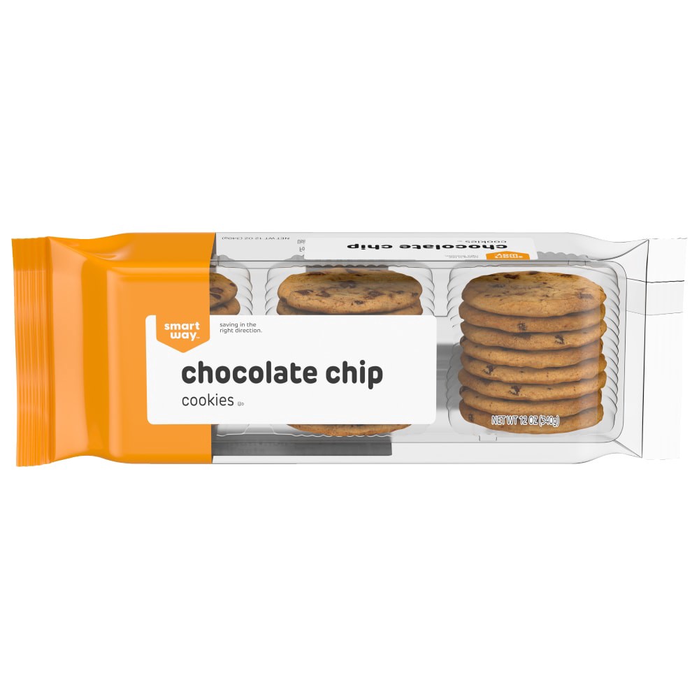 slide 2 of 3, Smart Way Chocolate Chip Cookies - 12 oz, 12 oz