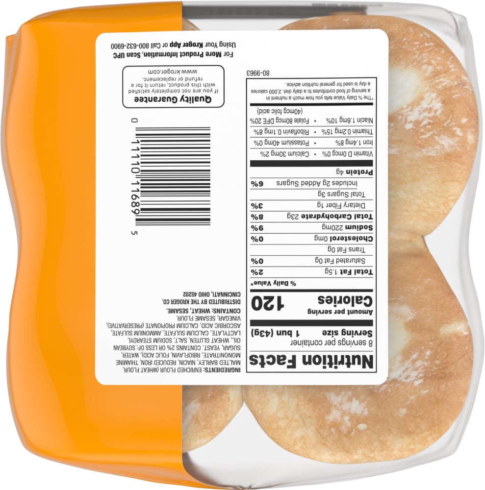 slide 2 of 3, Smart Way Enriched Sandwich Buns, 8 ct; 12 oz