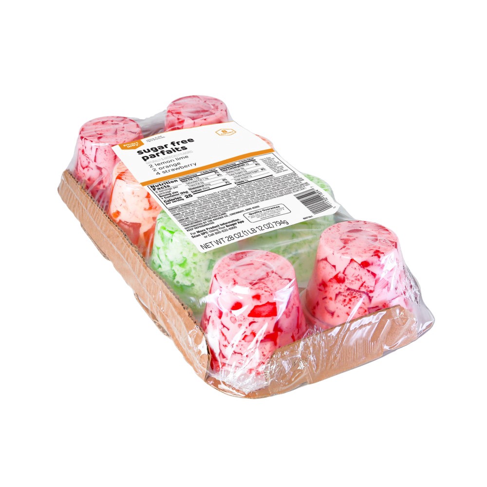 slide 2 of 2, Smart Way Assorted Sugar Free Parfait Gelatin, 28 oz