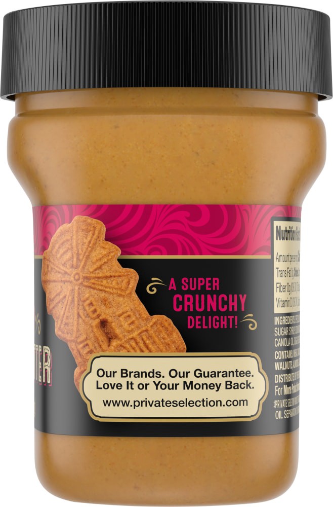 slide 5 of 6, Private Selection Crunchy Cookie Butter Spread, 14.1 oz