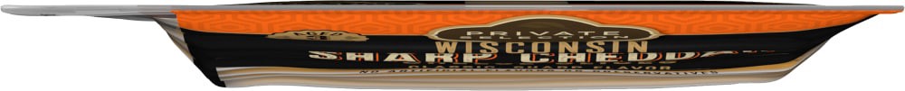 slide 6 of 6, Private Selection Wisconsin Sharp Cheddar Cheese Slices, 7 oz