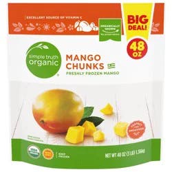 Simple Truth Organic Freshly Frozen Mango Chunks
