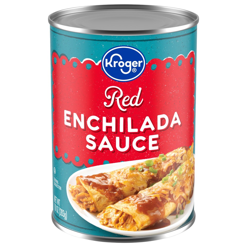 slide 2 of 6, Kroger Red Enchilada Sauce, 10 oz