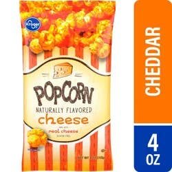 Kroger Naturally Flavored Cheese Popcorn
